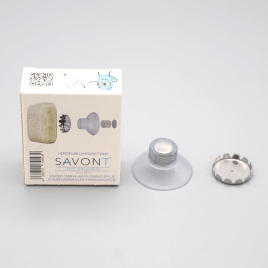 Porte-savon aimanté VARIO de la marque savont, accessoire de salle de bain minimaliste.